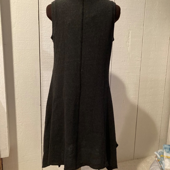 Luukaa Gray & Black Striped Wool Tunic Jumper Size Small NWT - Picture 7 of 13